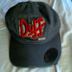 Rare/ Simpsons Duff Beer snap back hat w/ opener